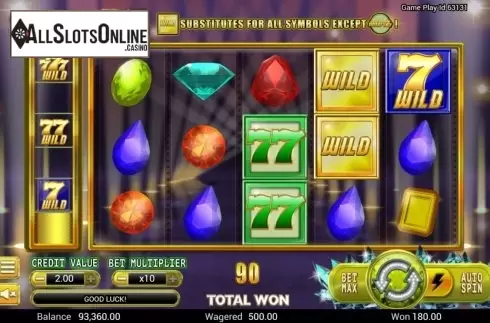 Win Screen 4. Wild 777 from Swintt