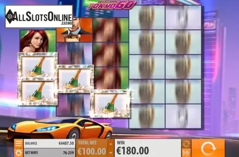 Respins Feature. Wild Chase: Tokyo Go from Quickspin