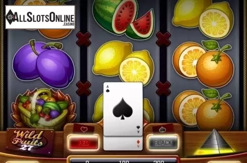 Game Screen. Wild Fruits (Apollo Games) from Apollo Games