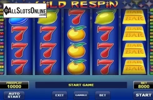 Screen6. Wild Respin from Amatic Industries