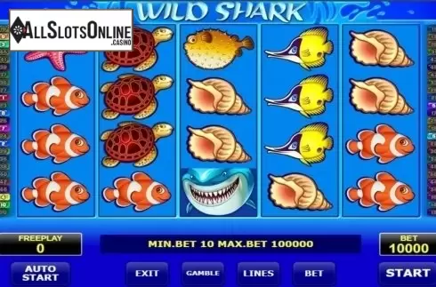 Screen6. Wild Shark from Amatic Industries