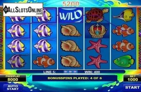 Screen8. Wild Shark from Amatic Industries