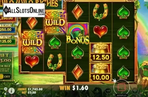 Reel Screen. Wild Wild Riches from Pragmatic Play