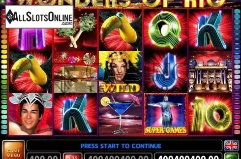 Screen4. Wonders Of Rio from Casino Technology
