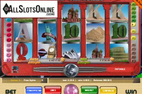 Screen2. World Capitals from Portomaso Gaming