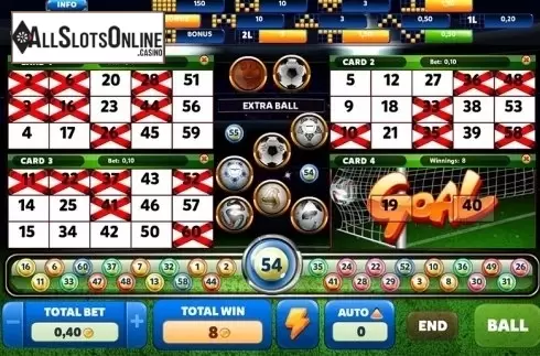 Game Screen. World Football (Red rake) from Red Rake
