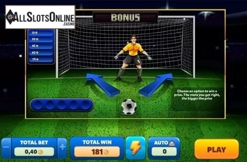 Bonus Game. World Football (Red rake) from Red Rake