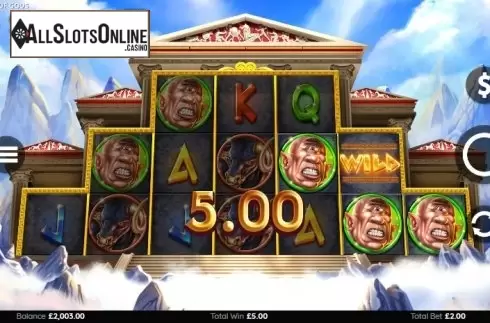 Win screen 1. Wrath of Gods from Bang Bang Games