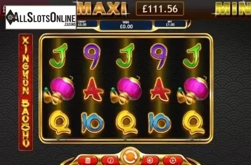 Reel Screen. Xingyun BaoZhu Jackpot from Eyecon