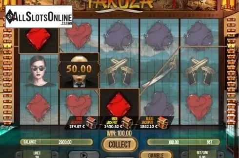 Wild Win screen. Yakuza (Fugaso) from Fugaso