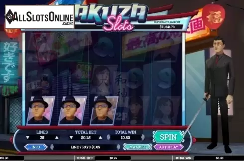 Win screen 1. Yakuza (Arrows Edge) from Arrows Edge