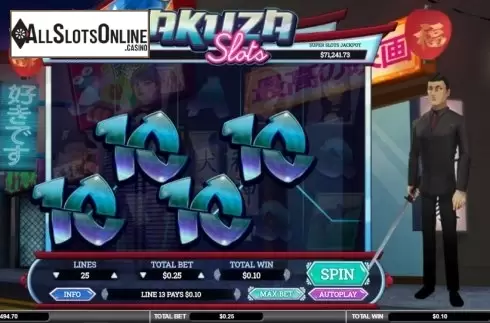 Win screen 3. Yakuza (Arrows Edge) from Arrows Edge