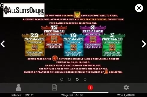 Features. Ying Cai Shen (TOP TREND GAMING) from TOP TREND GAMING