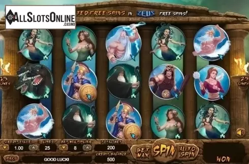 Game Workflow screen . Zeus Vs Hades from TOP TREND GAMING