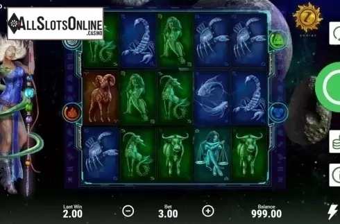 Win Screen. Zodiac (Booongo) from Booongo