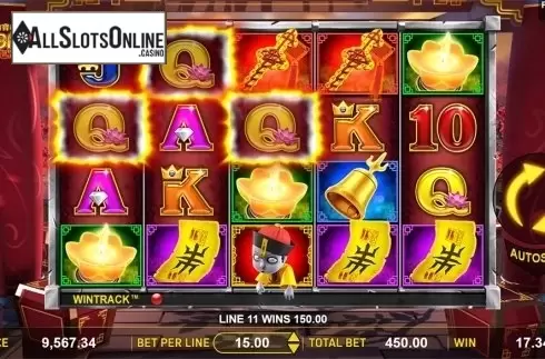 Win screen . Zombie's Fortune from Aspect Gaming