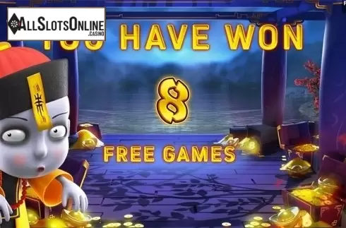 Free game intro screen. Zombie's Fortune from Aspect Gaming