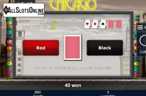 Double Up. Chicago (Green Tube) from Greentube