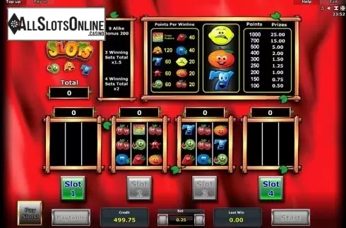 Screen 1. Crazy Slots from Greentube