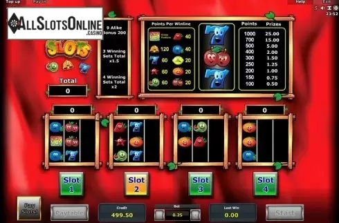Screen 2. Crazy Slots from Greentube