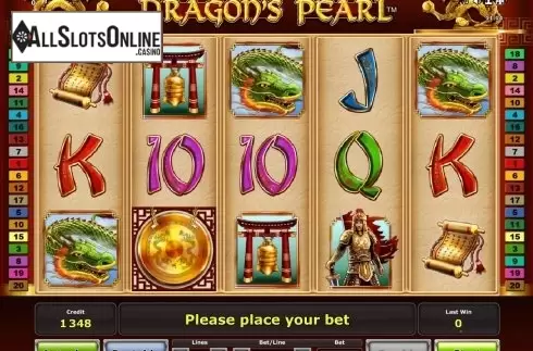 Reels. Dragons Pearl (Green Tube) from Greentube