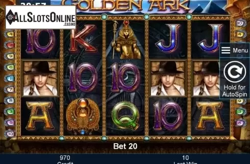 Reels. Golden Ark from Greentube