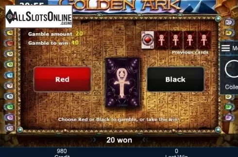 Double Up. Golden Ark from Greentube