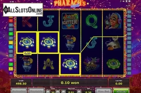 Win. Pharaoh´s Night from Greentube