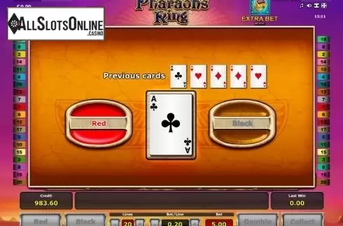 Double Up. Pharaoh's Ring from Greentube