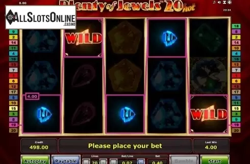 Wild. Plenty of Jewels 20 Hot from Greentube