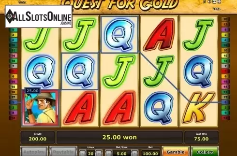 Wild. Quest for Gold from Greentube
