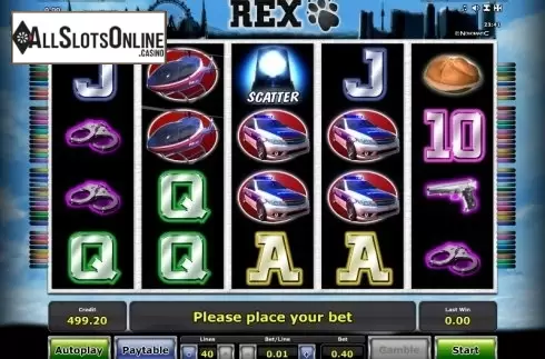 Reels. Rex from Greentube