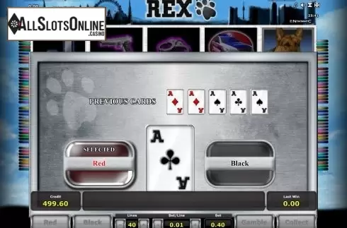 Double Up. Rex from Greentube