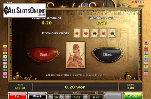 Double Up. Secrets of the Sand from Greentube