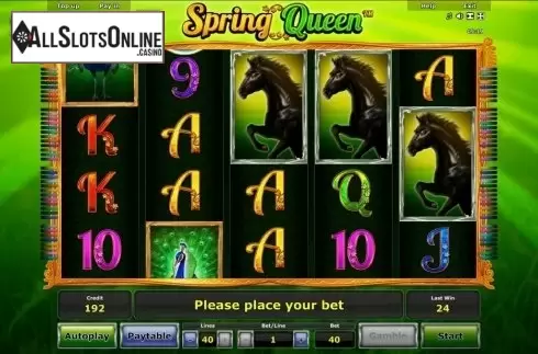 Win. Spring Queen from Greentube