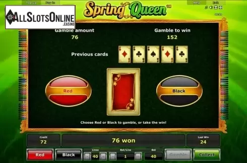 Double Up. Spring Queen from Greentube