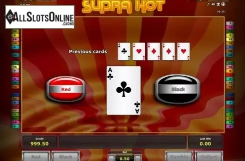 Double Up. Supra Hot from Greentube