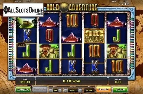 Reels. Wild Adventure (Green Tube) from Greentube