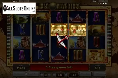 Free Spins Wild screen 1. Wild Adventure (Green Tube) from Greentube