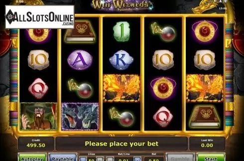Reels. Win Wizards from Greentube