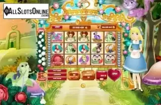 Game Workflow screen. Alice in Wonderland (Red Rake) from Red Rake