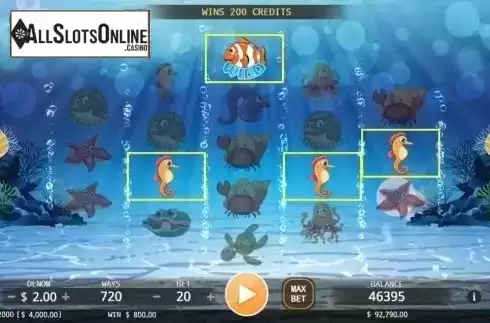Win screen. Deep Sea Adventure ( Ka Gaming) from KA Gaming