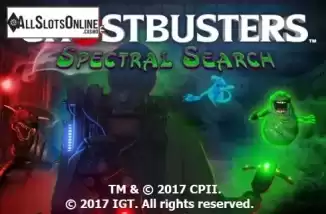 Ghostbusters Spectral Search. Ghostbusters Spectral Search from IGT