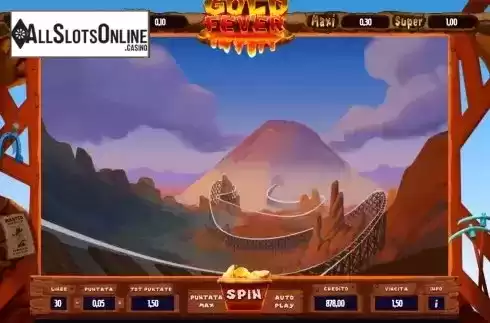 Bonus Game / Free Spins screen