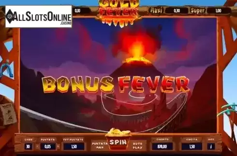 Bonus Game / Free Spins screen 2
