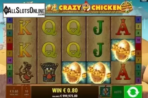 Free Spins 1. Golden Egg of Crazy Chicken from Gamomat