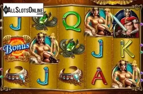 Reel Screen. Golden Egypt (Octavian Gaming) from Octavian Gaming