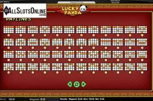 Paylines 1. Lucky Panda (Top Trend Gaming) from TOP TREND GAMING