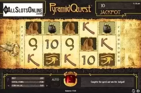 Reel Screen. Pyramid Quest (Espresso Games) from Espresso Games