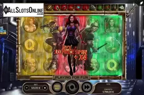 Free Spins Modes. Real Life Super Heroes Bonus from Spinmatic